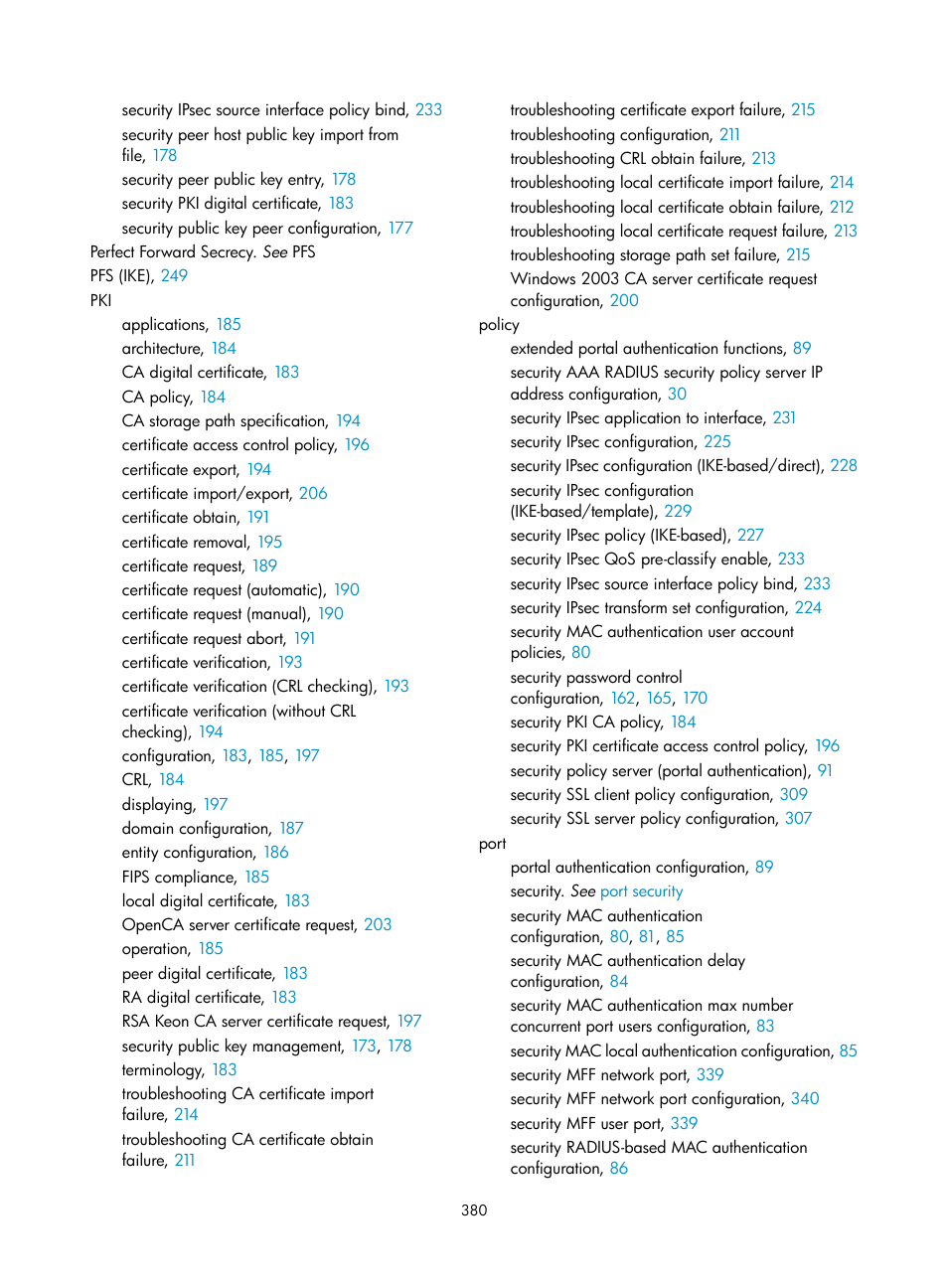 H3C Technologies H3C S6300 Series Switches User Manual | Page 395 / 413