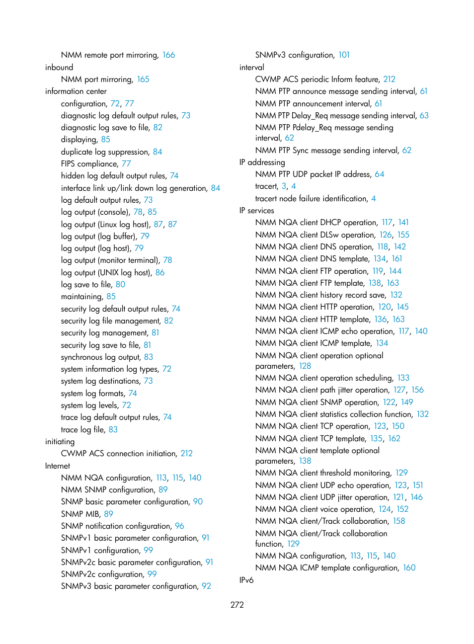 H3C Technologies H3C S6300 Series Switches User Manual | Page 285 / 306