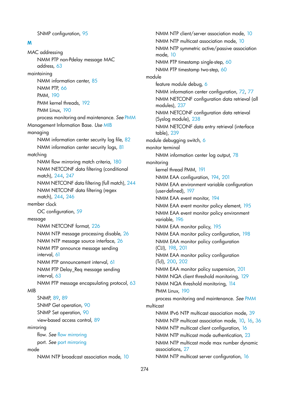 H3C Technologies H3C S6300 Series Switches User Manual | Page 287 / 306