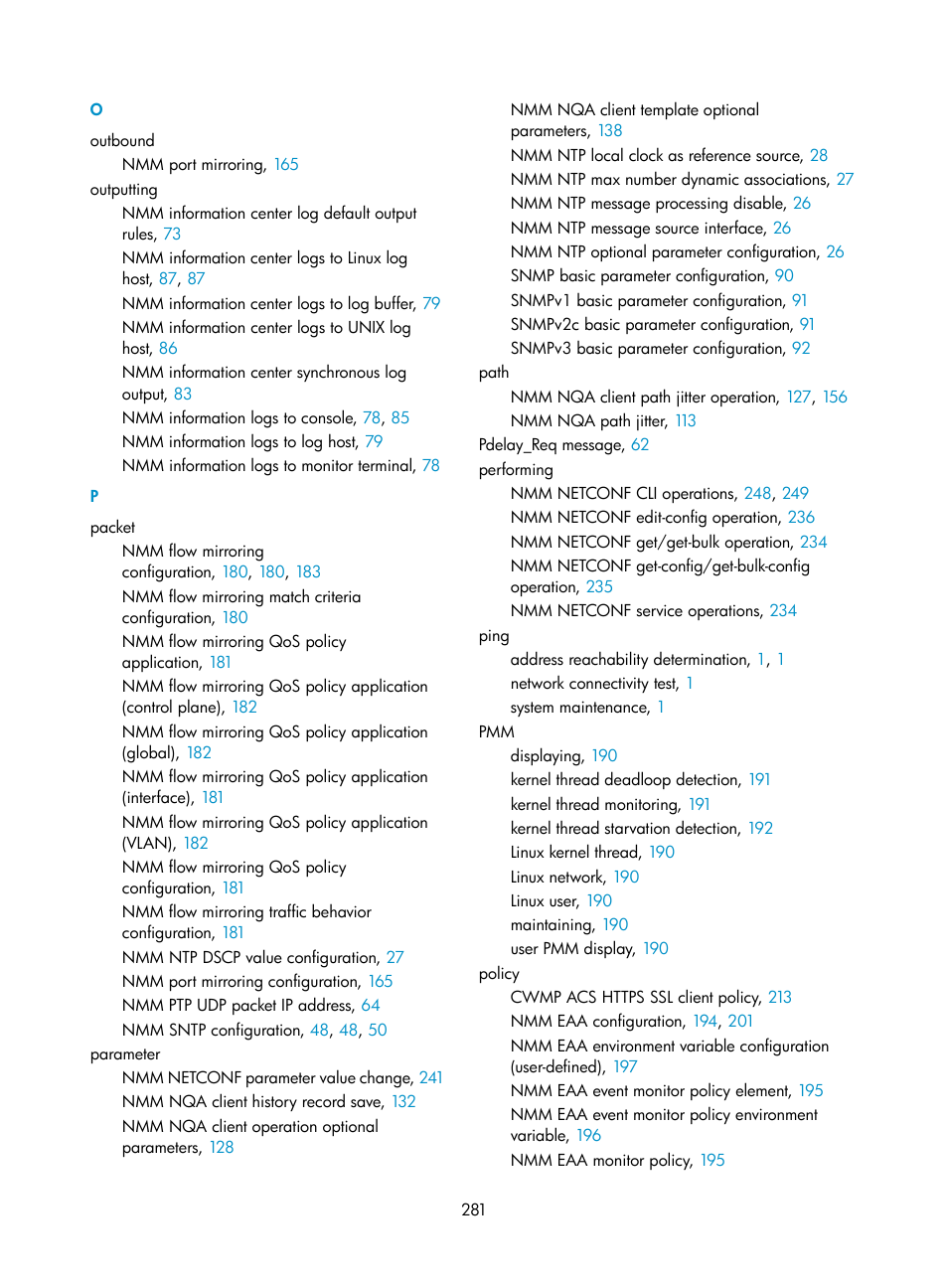 H3C Technologies H3C S6300 Series Switches User Manual | Page 294 / 306