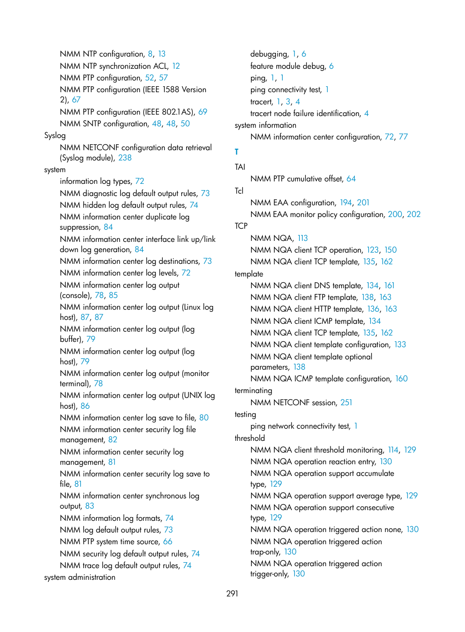 H3C Technologies H3C S6300 Series Switches User Manual | Page 304 / 306