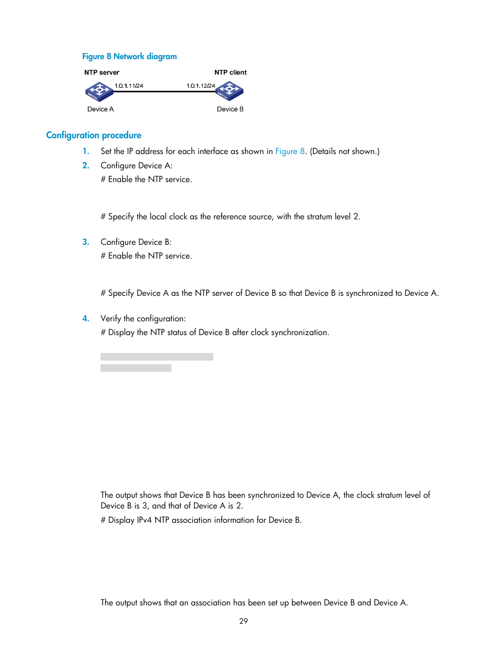 Configuration procedure | H3C Technologies H3C S6300 Series Switches User Manual | Page 42 / 306