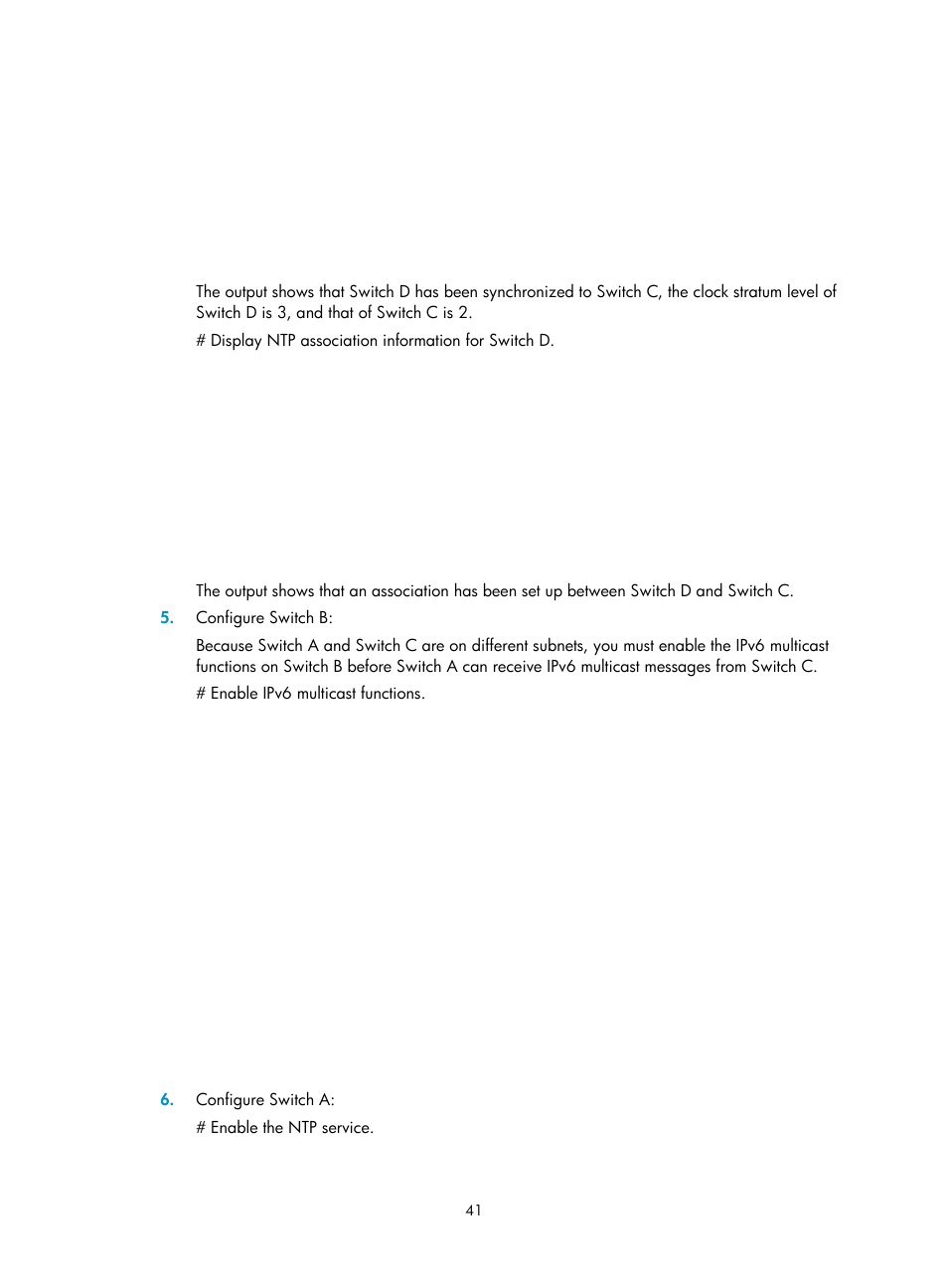 H3C Technologies H3C S6300 Series Switches User Manual | Page 54 / 306