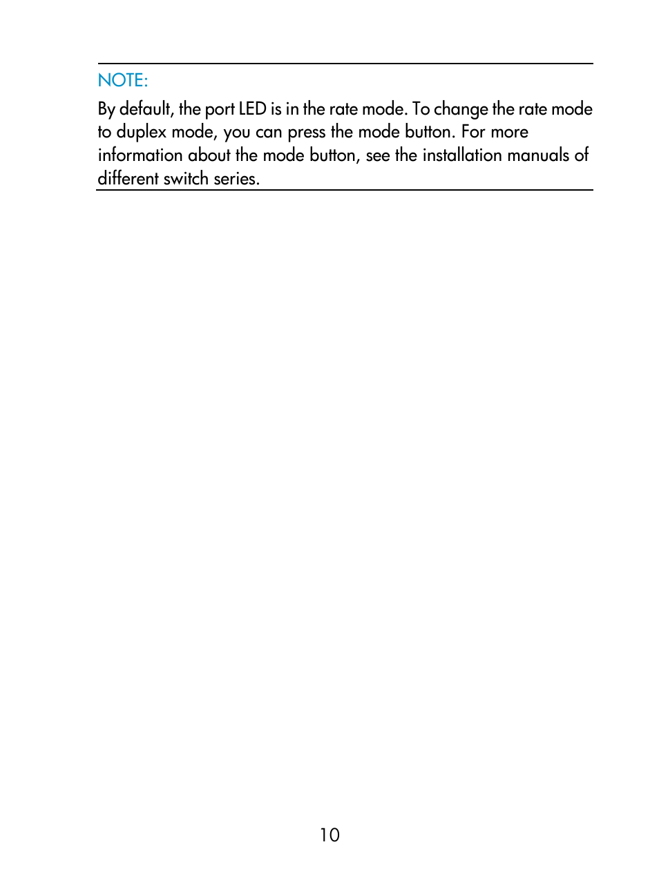 H3C Technologies H3C S5800 Series Switches User Manual | Page 15 / 26