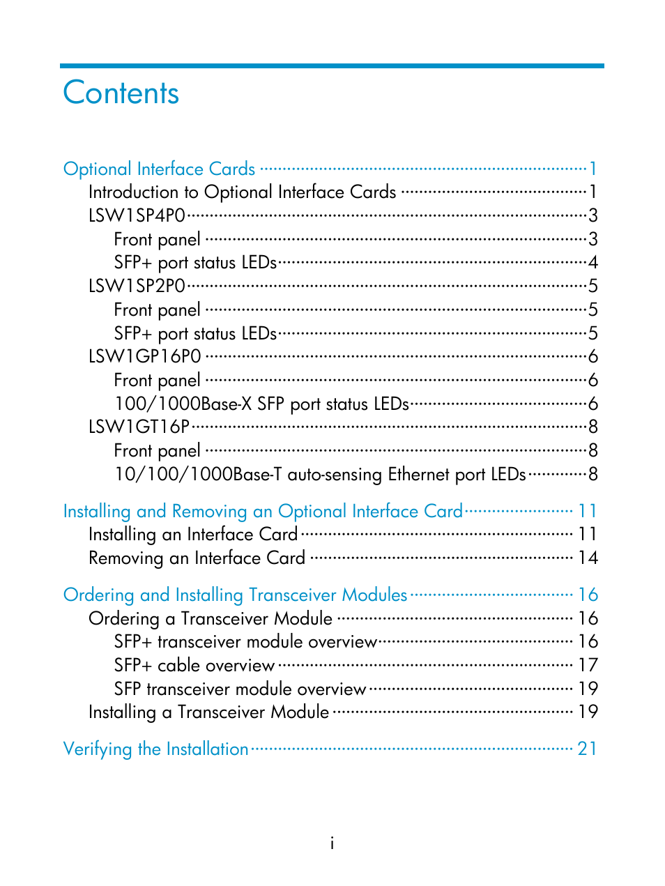 H3C Technologies H3C S5800 Series Switches User Manual | Page 5 / 26