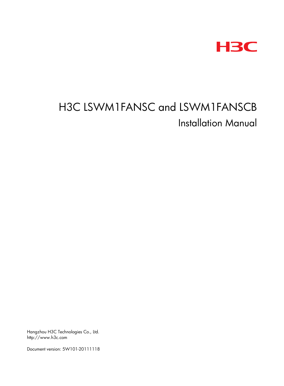 H3C Technologies H3C S5800 Series Switches User Manual | 10 pages