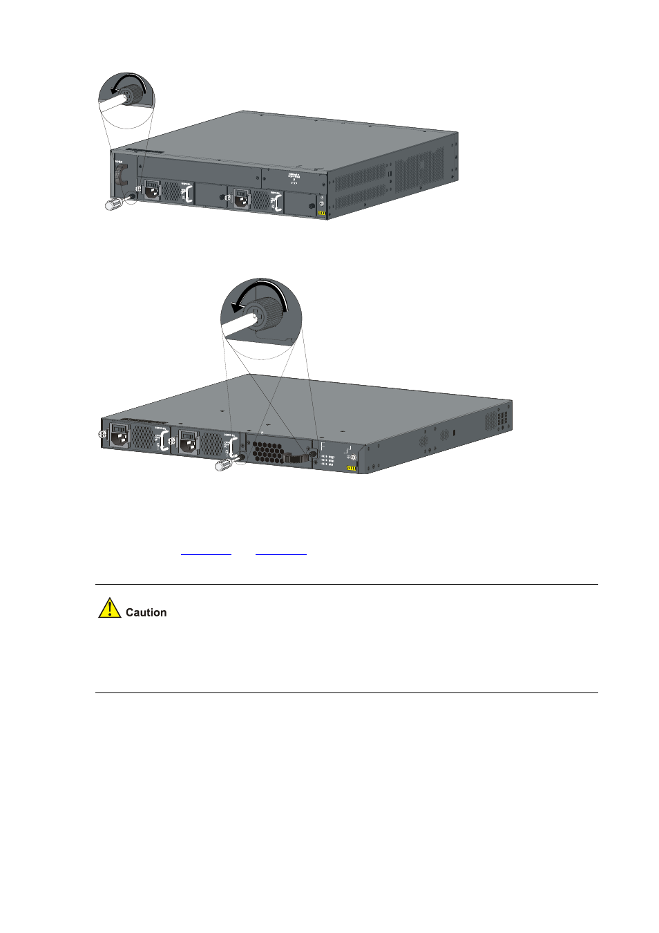 Figure 2-1, Figure 2-2 | H3C Technologies H3C S5800 Series Switches User Manual | Page 11 / 14