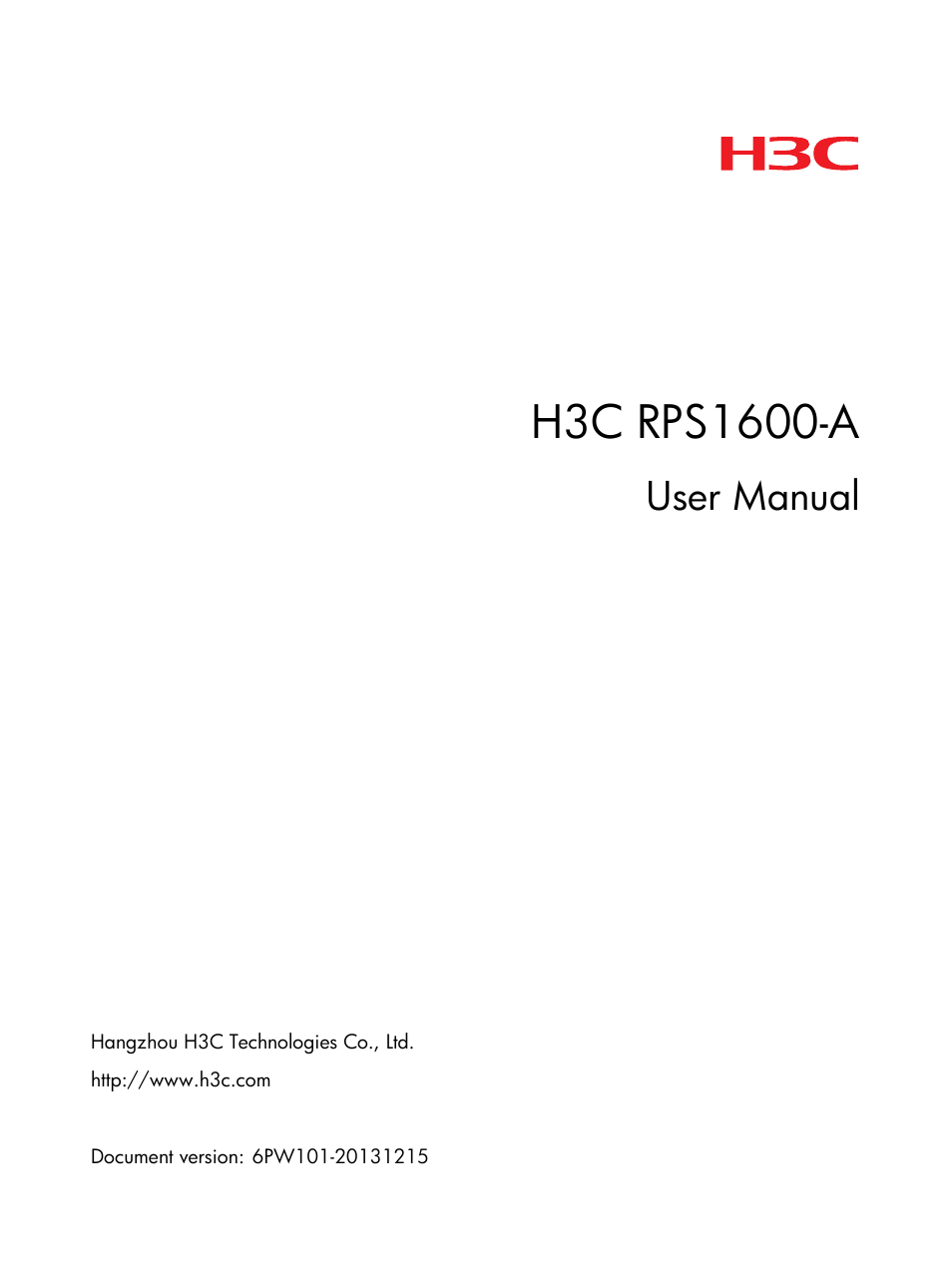 H3C Technologies H3C S5800 Series Switches User Manual | 27 pages