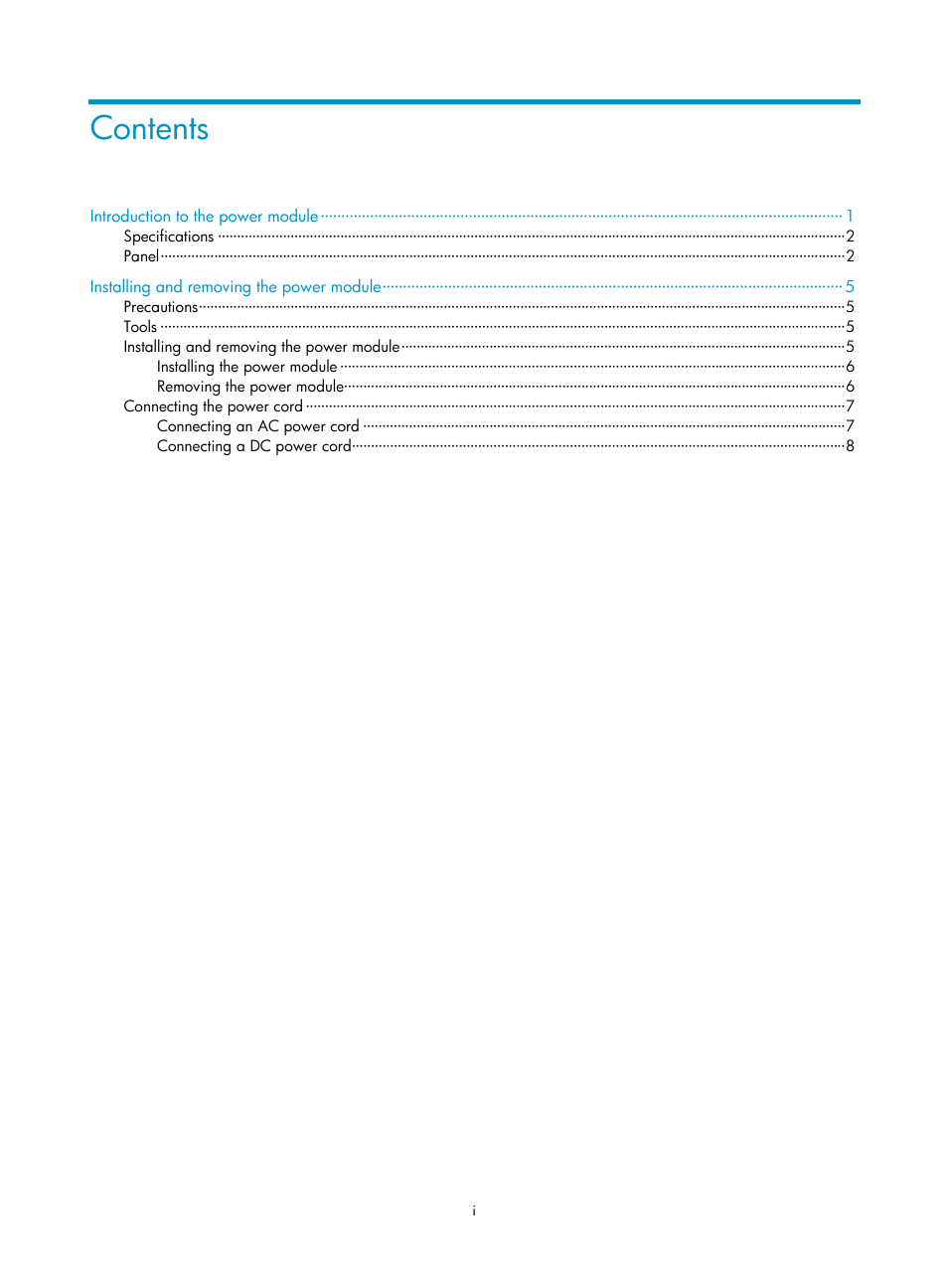 H3C Technologies H3C S5800 Series Switches User Manual | Page 5 / 13