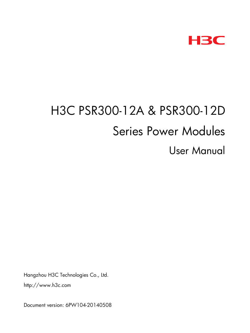 H3C Technologies H3C S5800 Series Switches User Manual | 16 pages