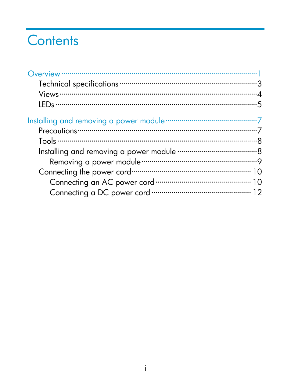 H3C Technologies H3C S5800 Series Switches User Manual | Page 4 / 16