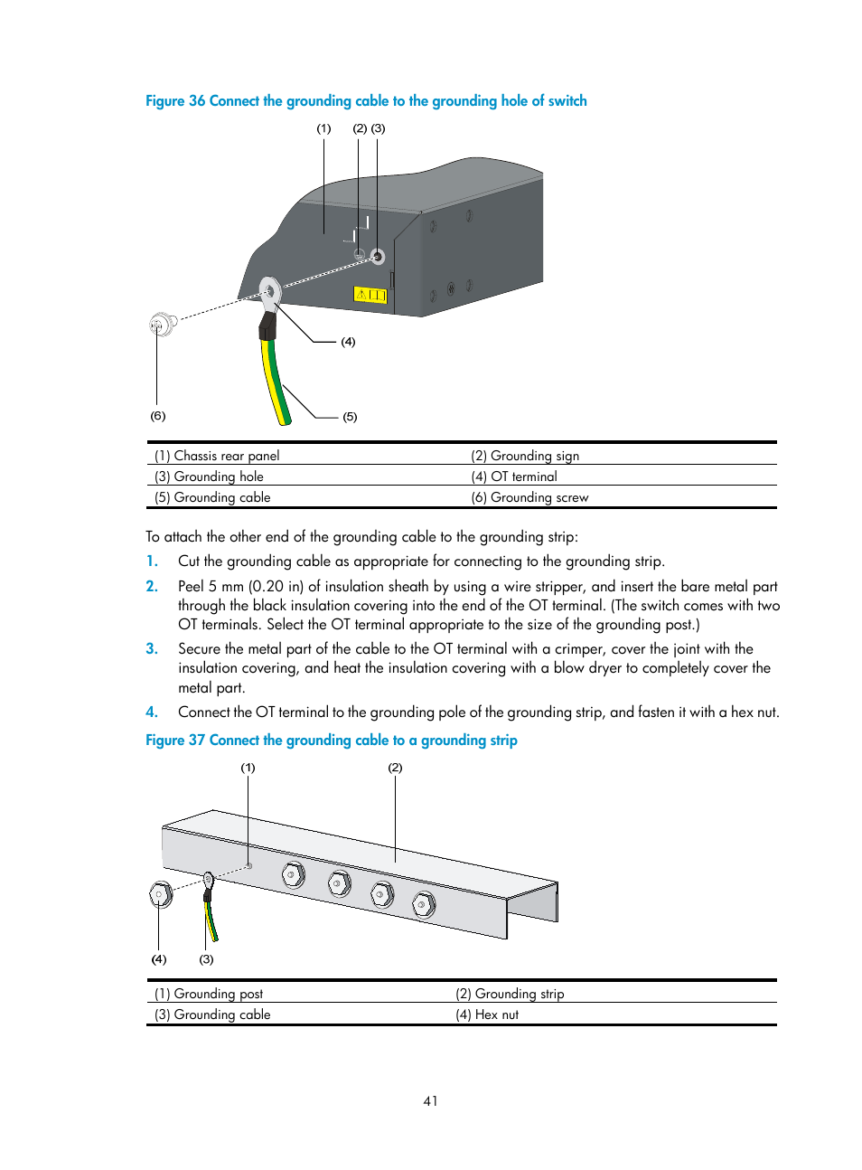 H3C Technologies H3C S5820X Series Switches User Manual | Page 51 / 85