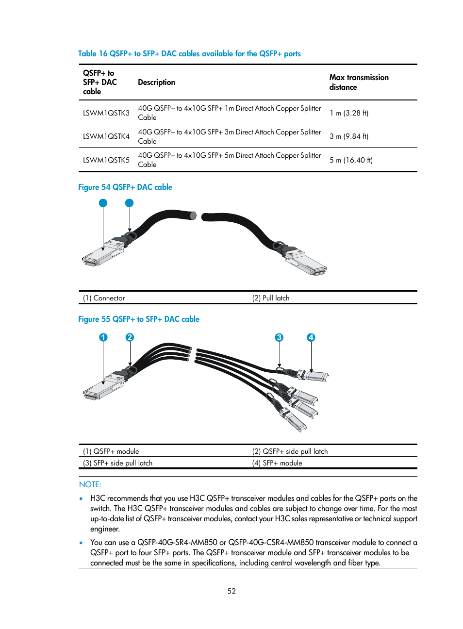 H3C Technologies H3C S5820V2 Series Switches User Manual | Page 60 / 67