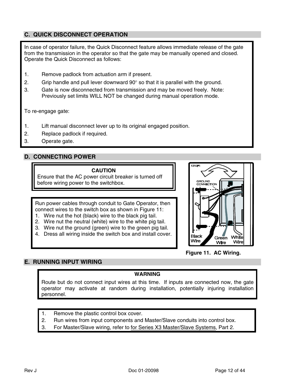 Chamberlain SL 1000-X3 User Manual | Page 12 / 44