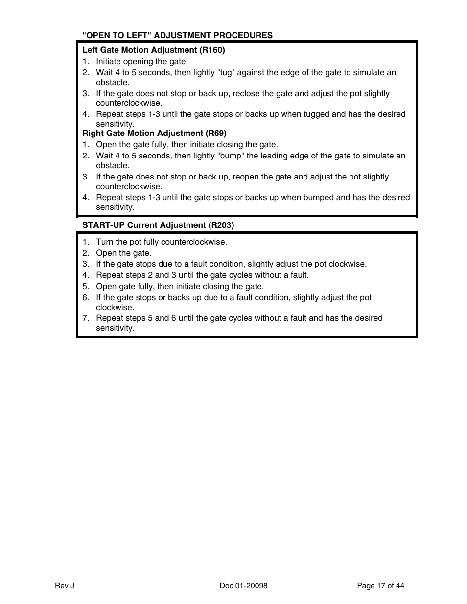 Chamberlain SL 1000-X3 User Manual | Page 17 / 44