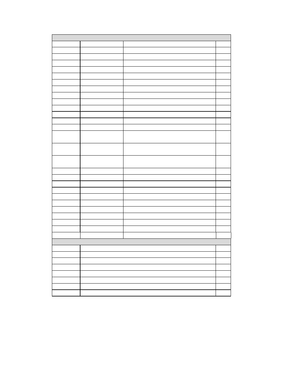 Appendix b: sl 1000-x3 parts list | Chamberlain SL 1000-X3 User Manual | Page 38 / 44