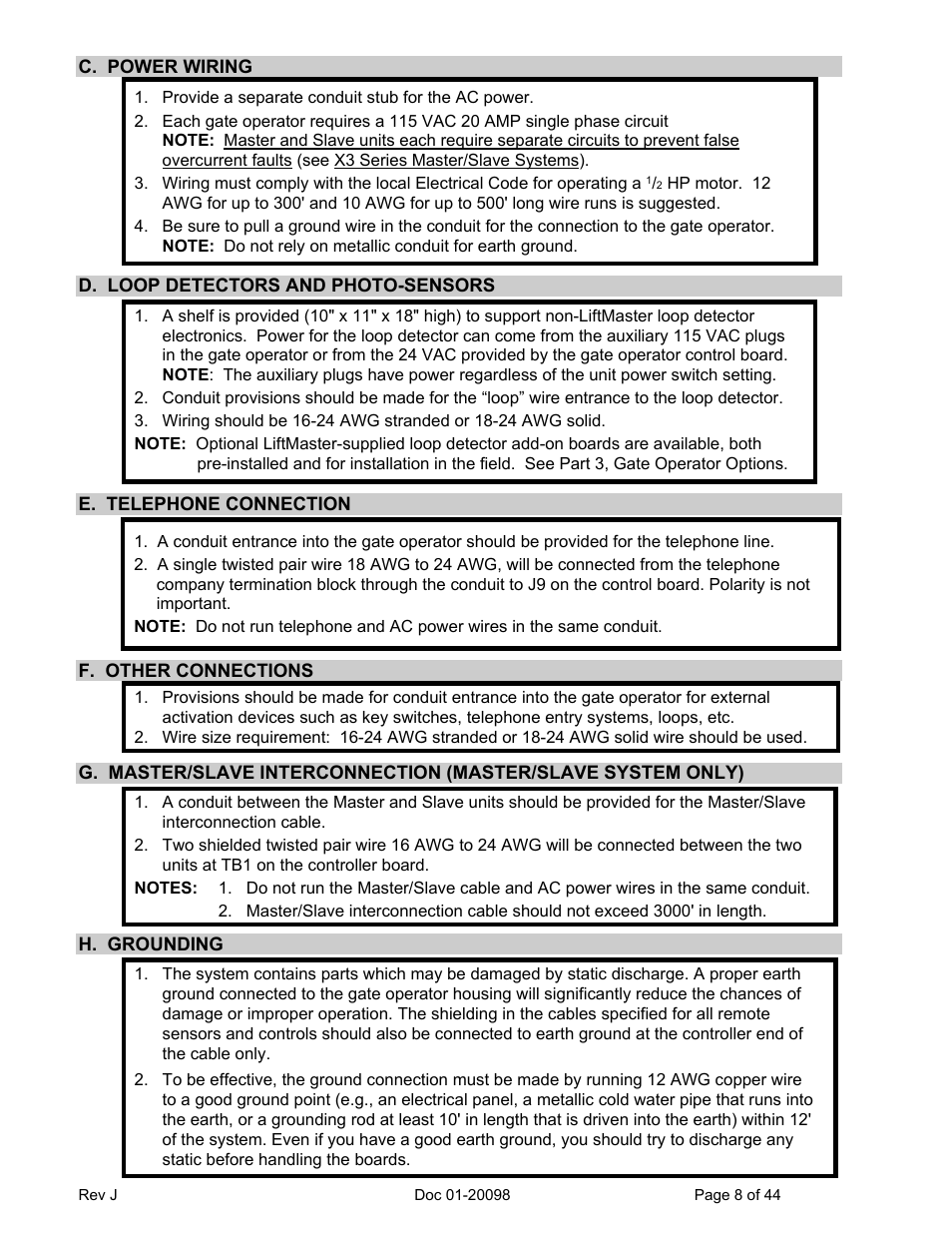 Chamberlain SL 1000-X3 User Manual | Page 8 / 44