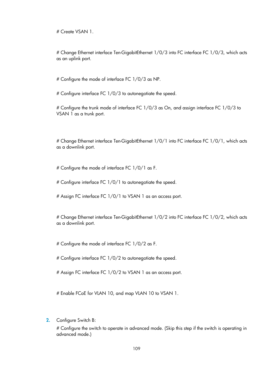 H3C Technologies H3C S5830V2 Series Switches User Manual | Page 120 / 235