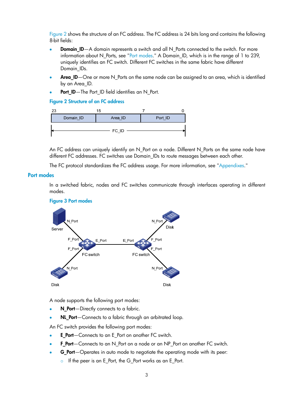 Port modes | H3C Technologies H3C S5830V2 Series Switches User Manual | Page 14 / 235