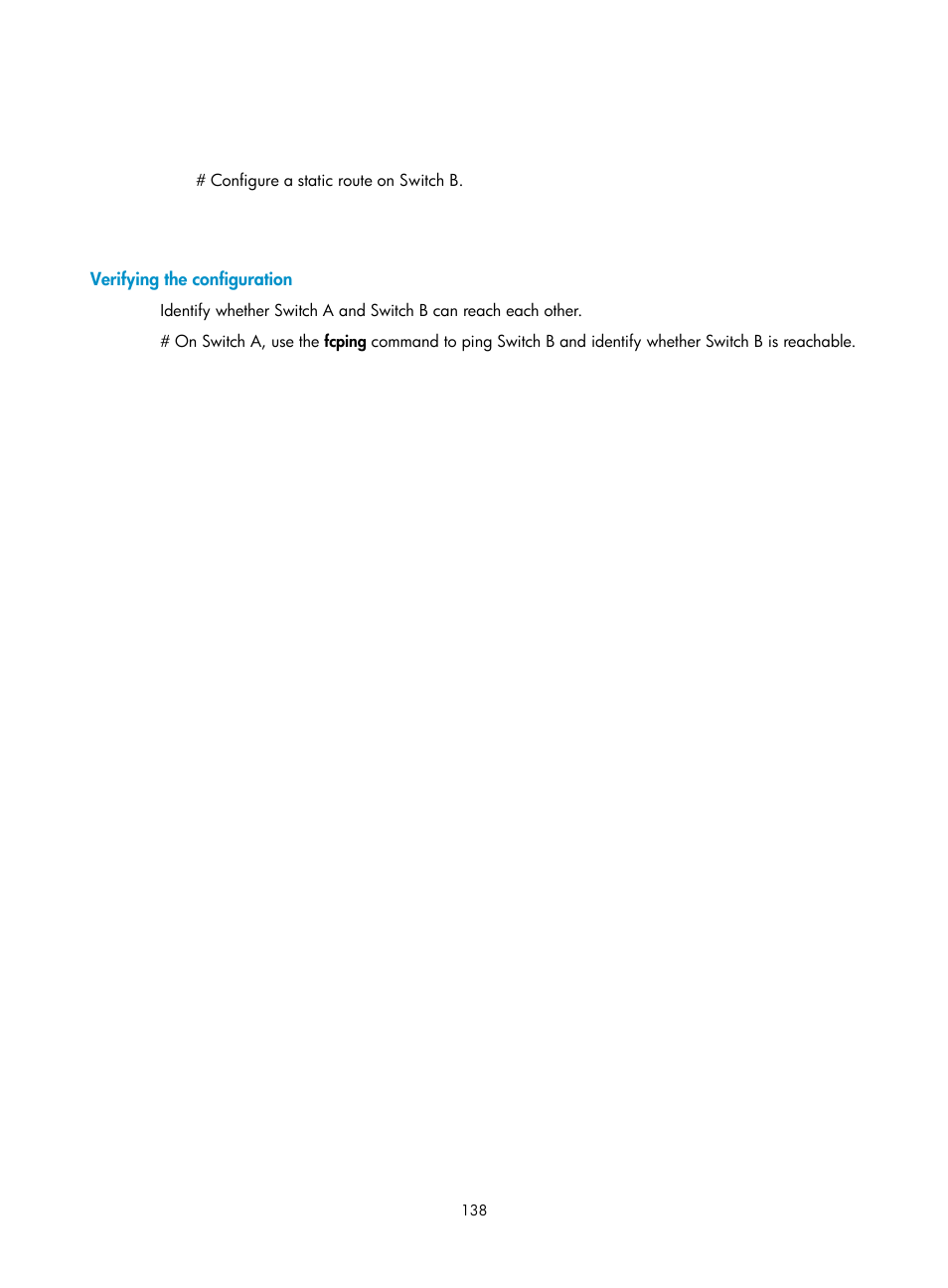 Verifying the configuration | H3C Technologies H3C S5830V2 Series Switches User Manual | Page 149 / 235