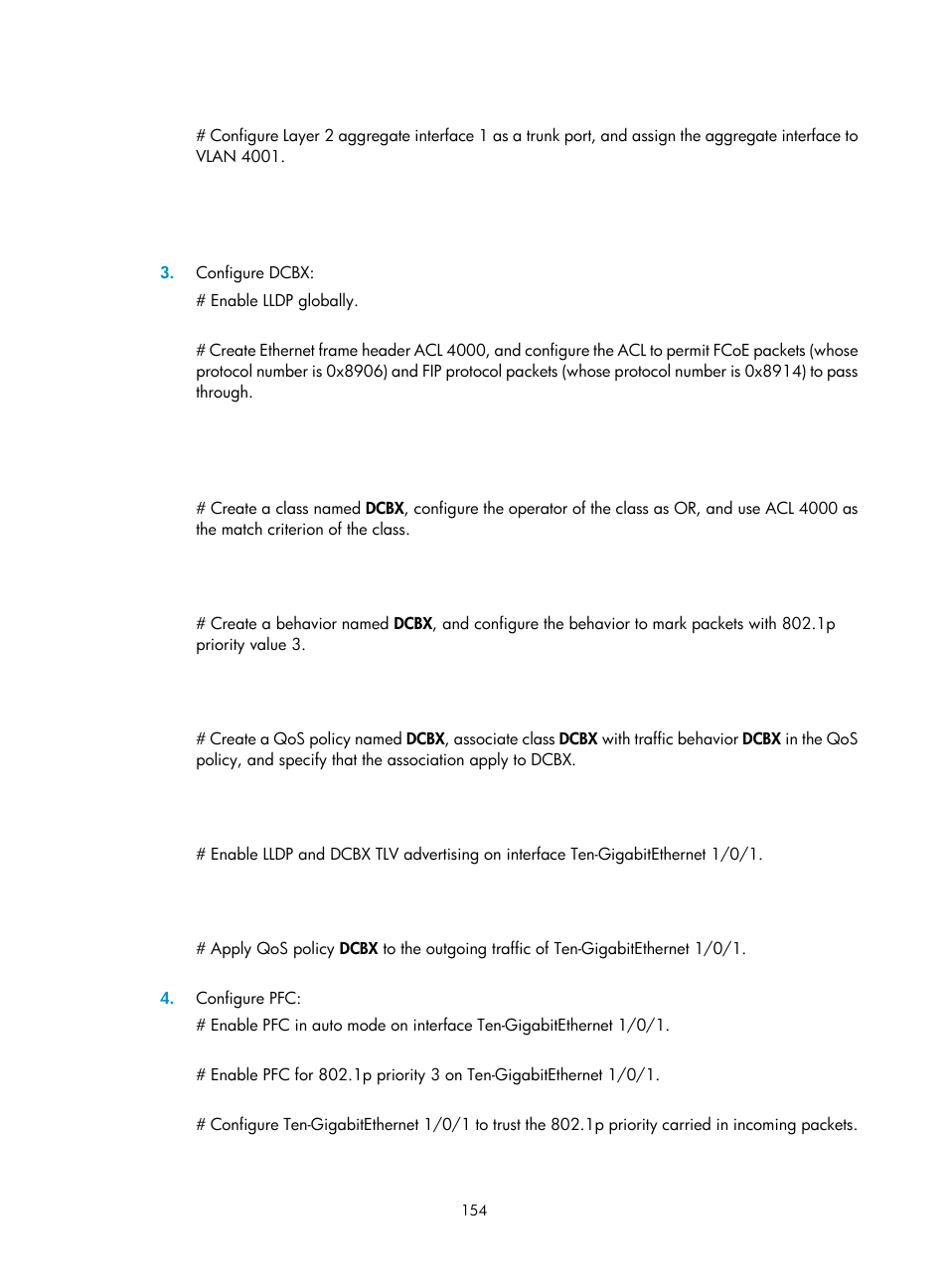 H3C Technologies H3C S5830V2 Series Switches User Manual | Page 165 / 235