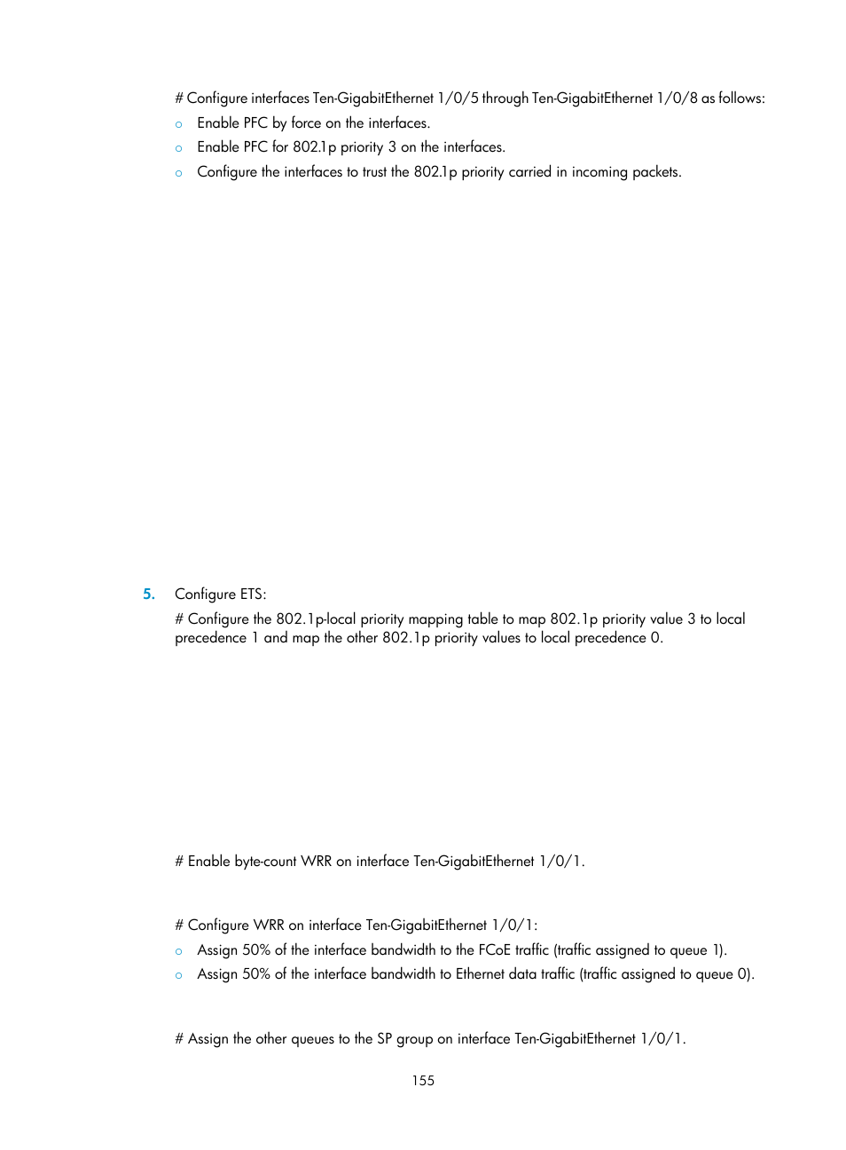 H3C Technologies H3C S5830V2 Series Switches User Manual | Page 166 / 235