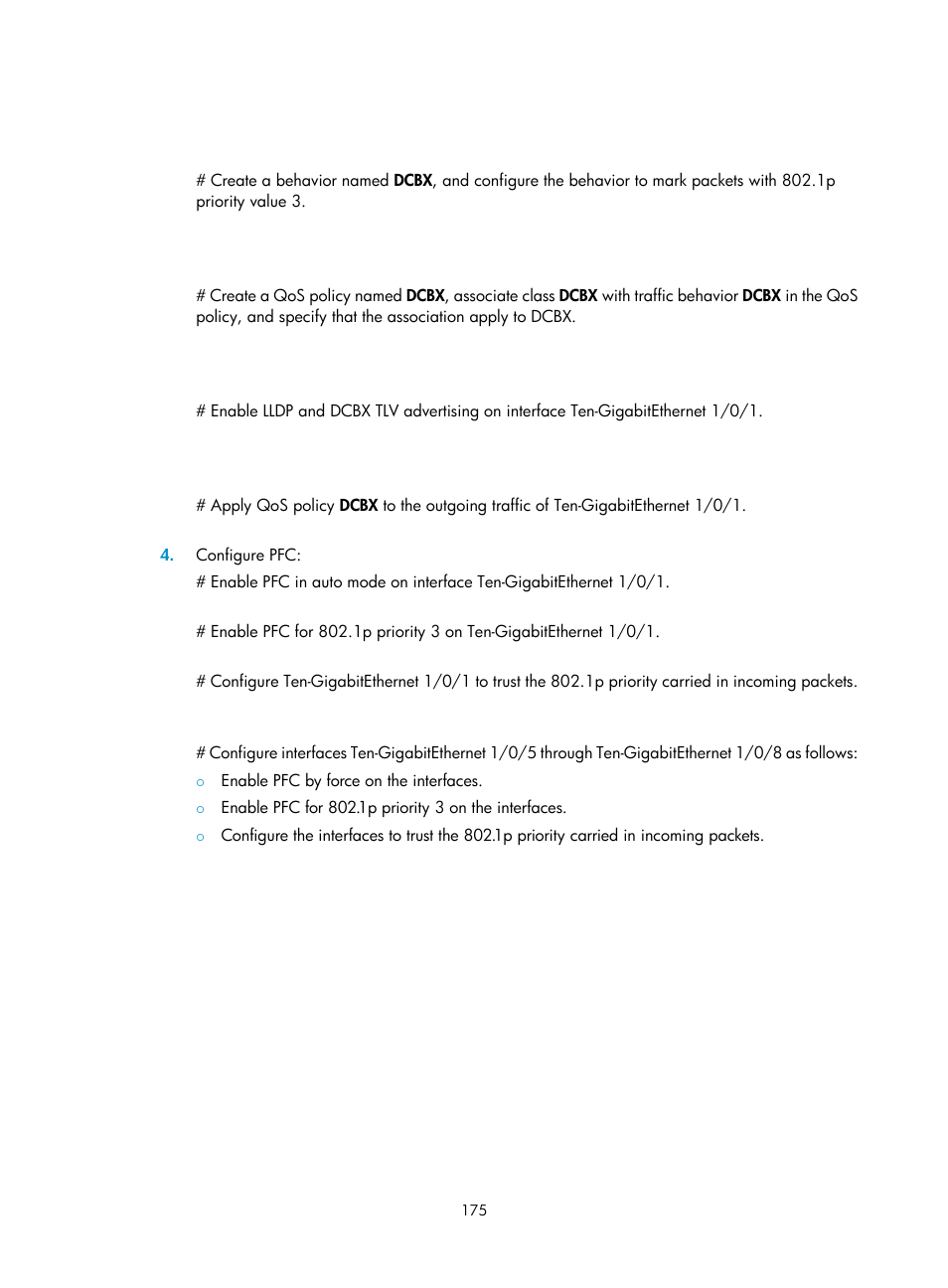 H3C Technologies H3C S5830V2 Series Switches User Manual | Page 186 / 235