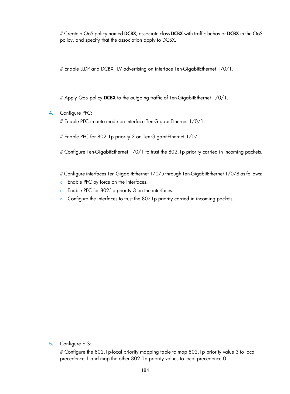 H3C Technologies H3C S5830V2 Series Switches User Manual | Page 195 / 235