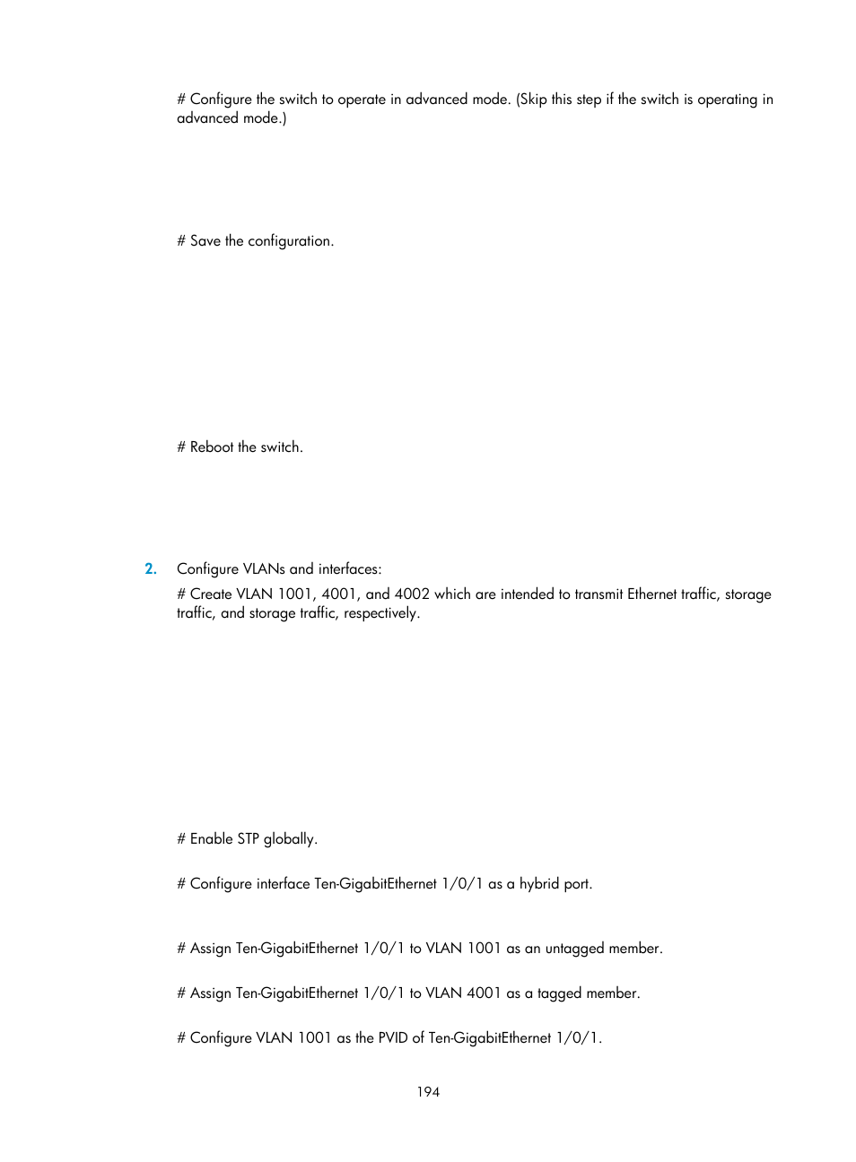 H3C Technologies H3C S5830V2 Series Switches User Manual | Page 205 / 235