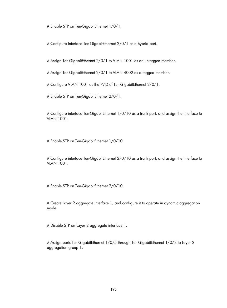 H3C Technologies H3C S5830V2 Series Switches User Manual | Page 206 / 235