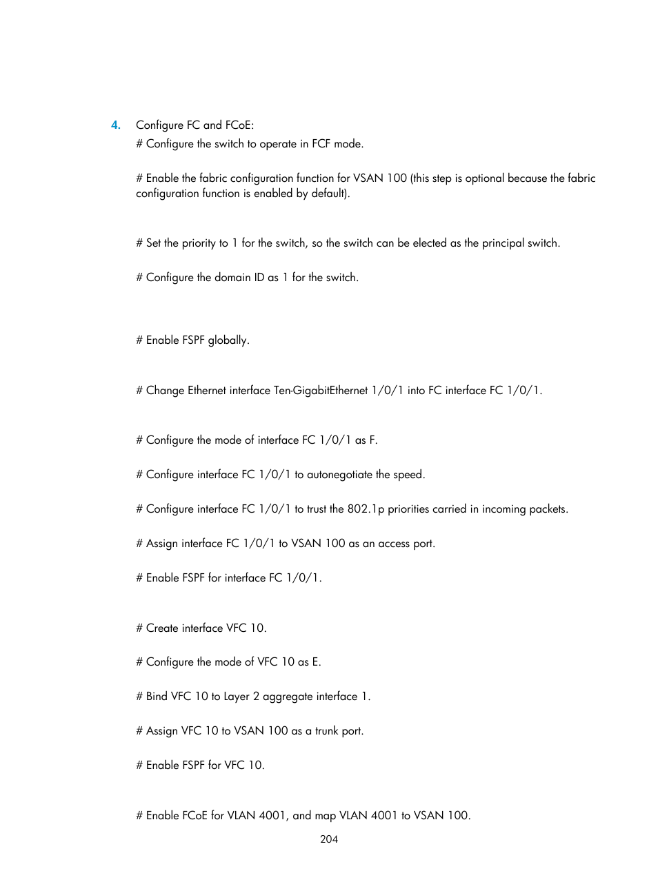 H3C Technologies H3C S5830V2 Series Switches User Manual | Page 215 / 235