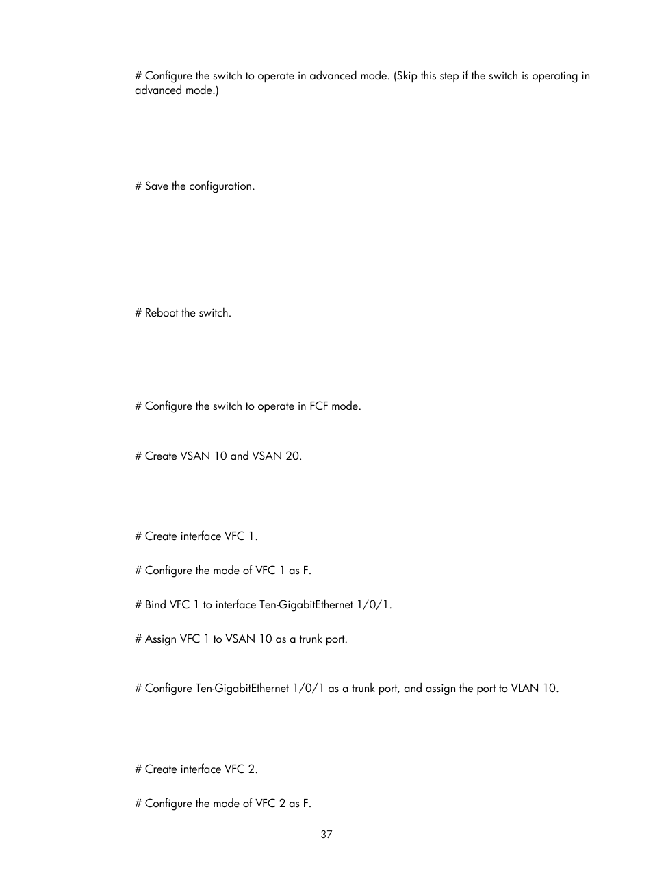 H3C Technologies H3C S5830V2 Series Switches User Manual | Page 48 / 235