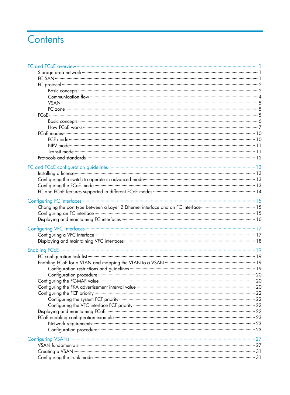 H3C Technologies H3C S5830V2 Series Switches User Manual | Page 7 / 235