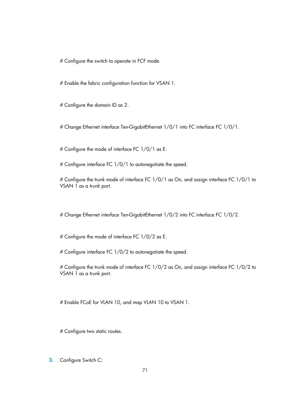 H3C Technologies H3C S5830V2 Series Switches User Manual | Page 82 / 235