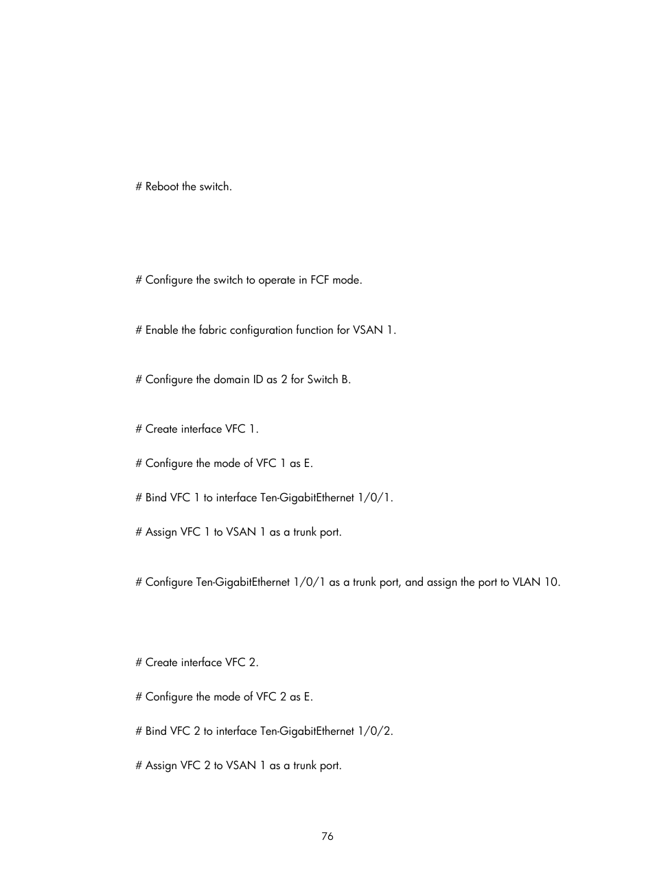 H3C Technologies H3C S5830V2 Series Switches User Manual | Page 87 / 235