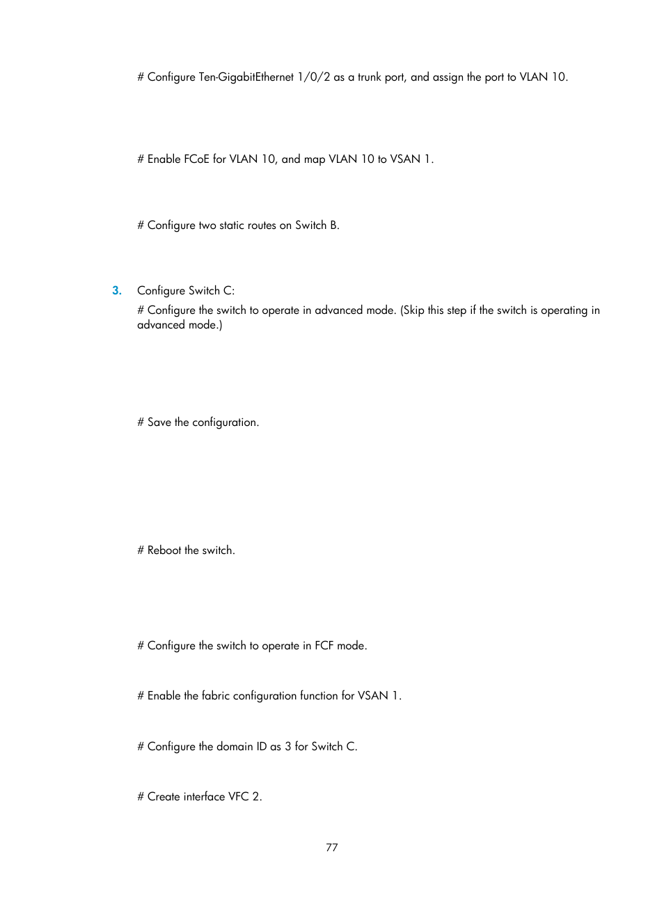 H3C Technologies H3C S5830V2 Series Switches User Manual | Page 88 / 235