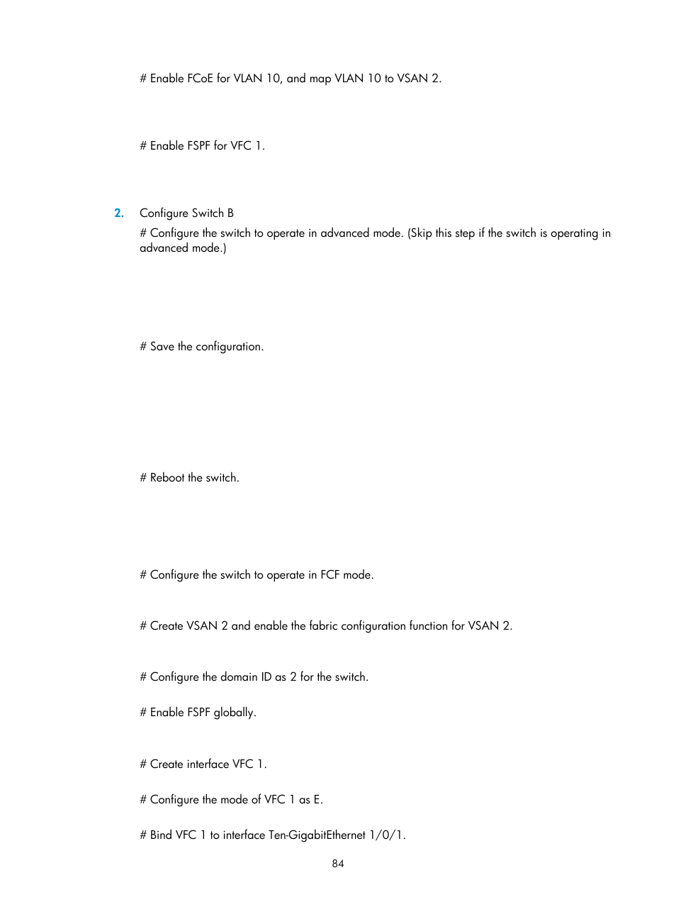 H3C Technologies H3C S5830V2 Series Switches User Manual | Page 95 / 235