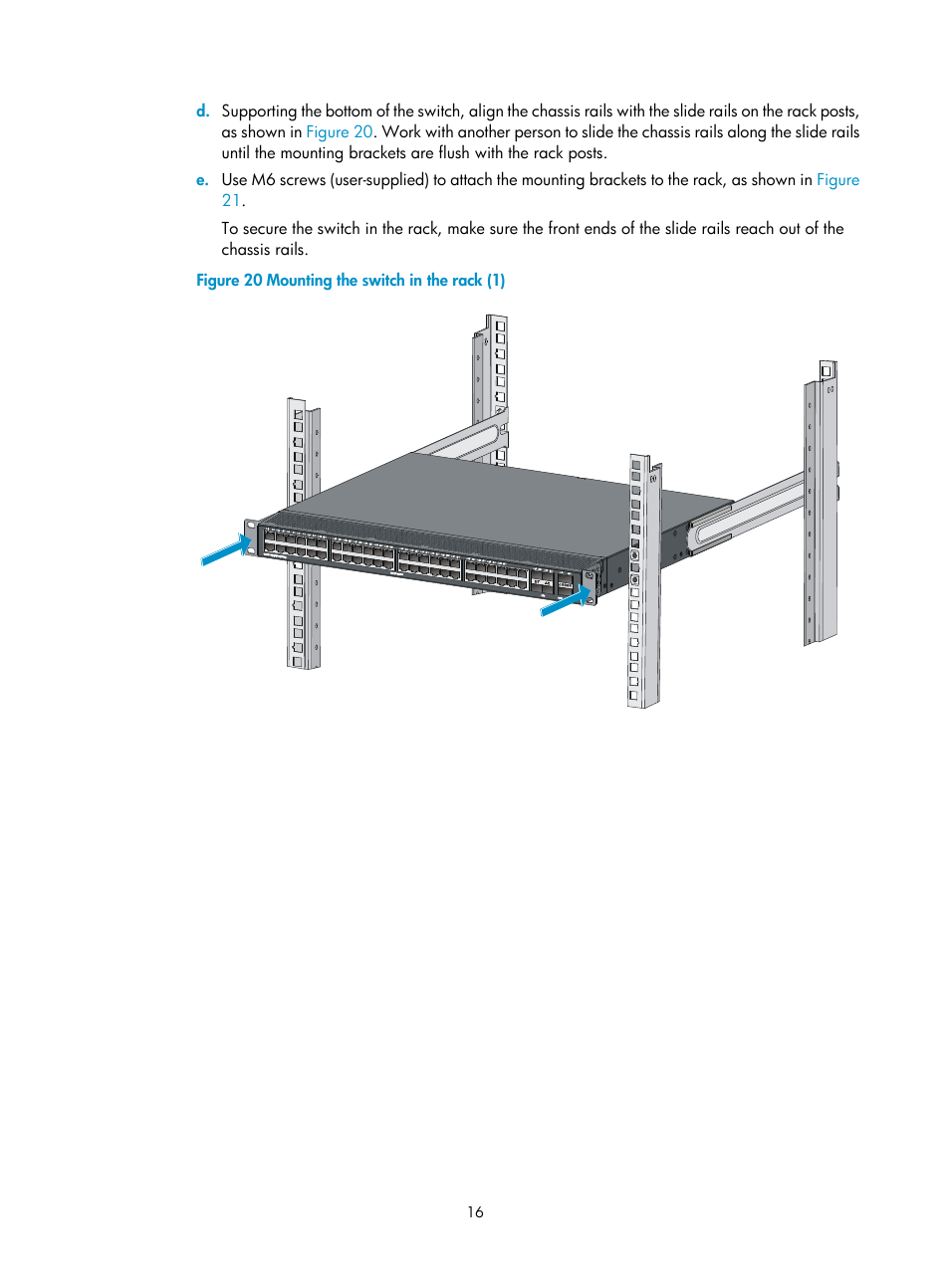 H3C Technologies H3C S5560 Series Switches User Manual | Page 25 / 101