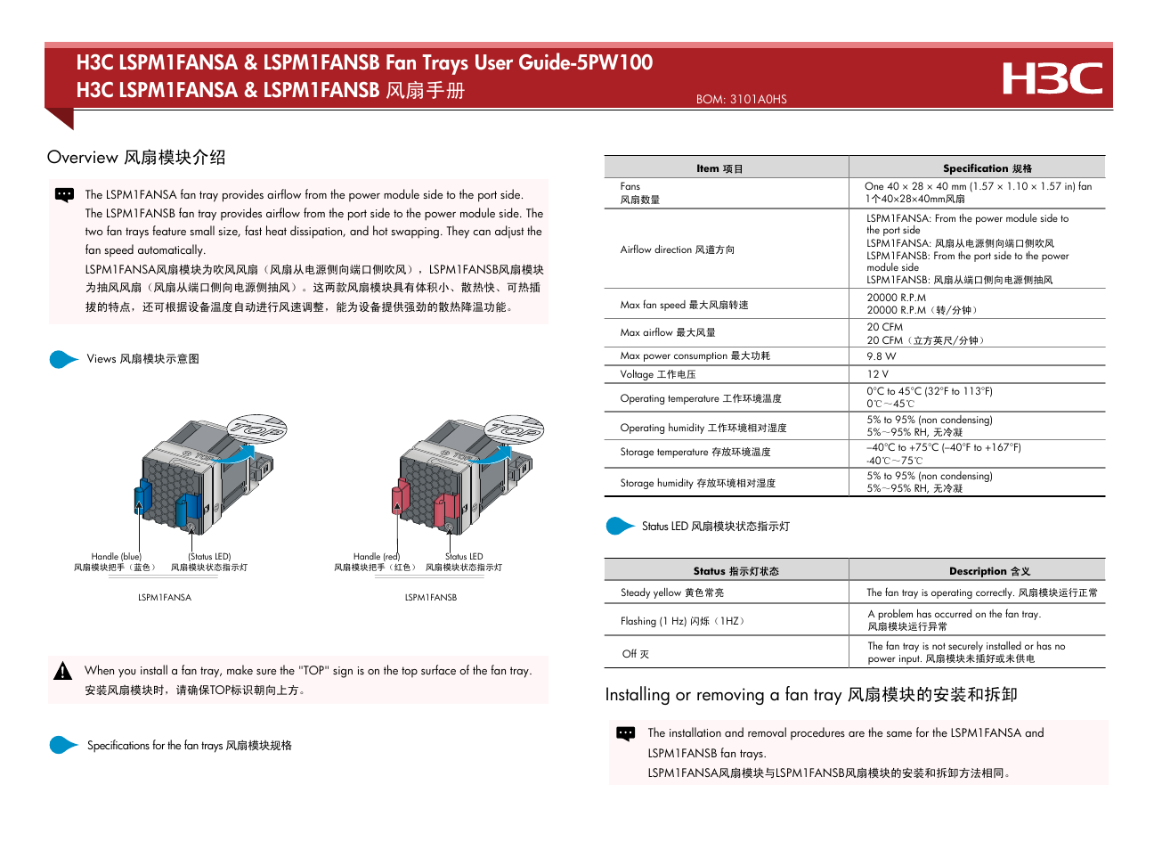 H3C Technologies H3C S5560 Series Switches User Manual | 2 pages