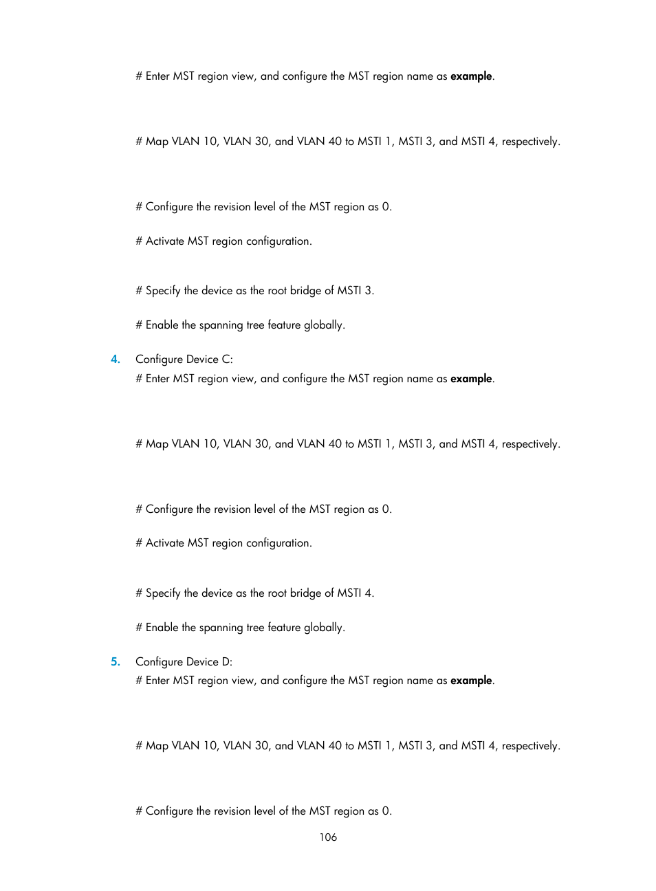 H3C Technologies H3C S5560 Series Switches User Manual | Page 140 / 321