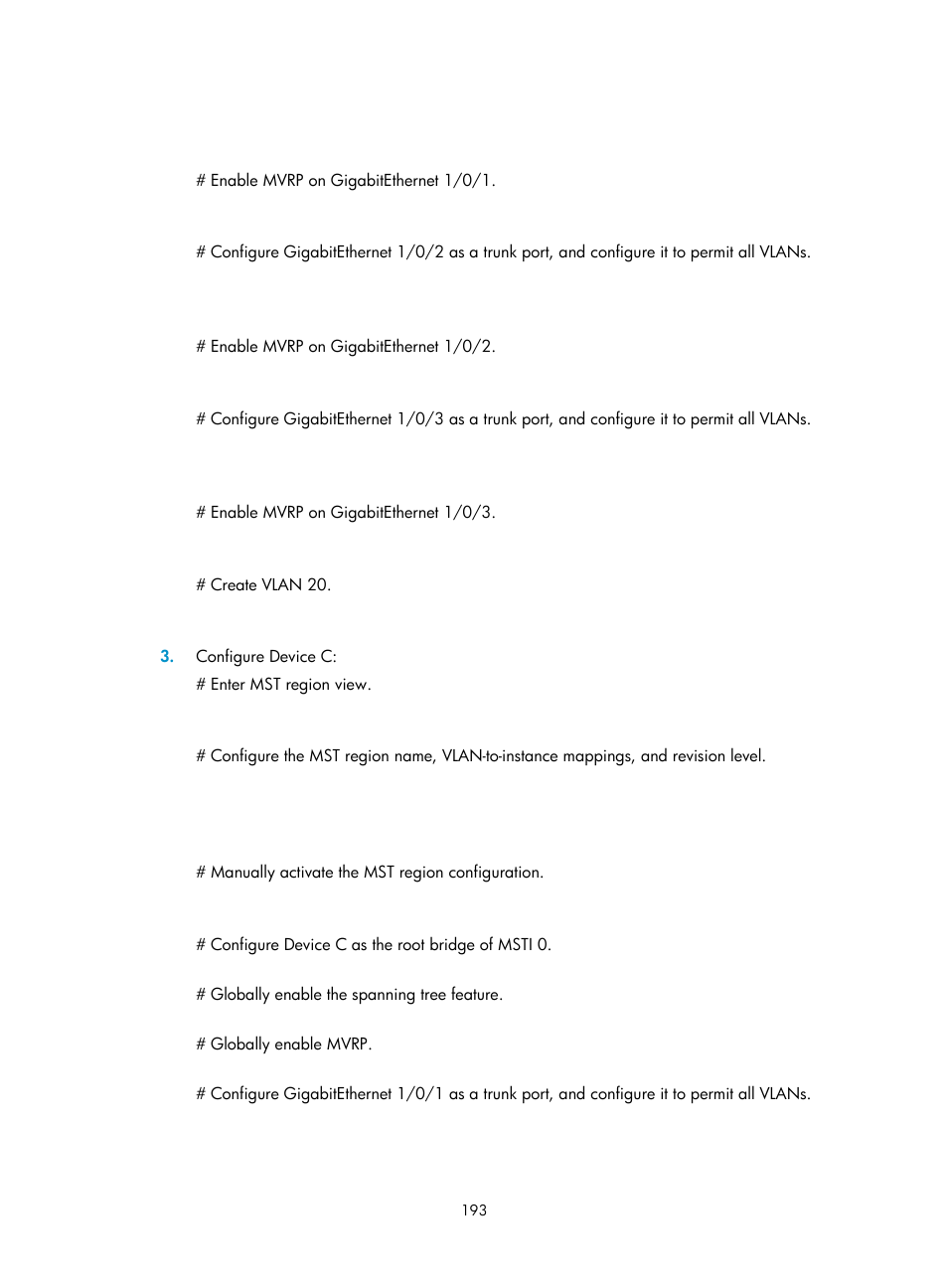 H3C Technologies H3C S5560 Series Switches User Manual | Page 227 / 321