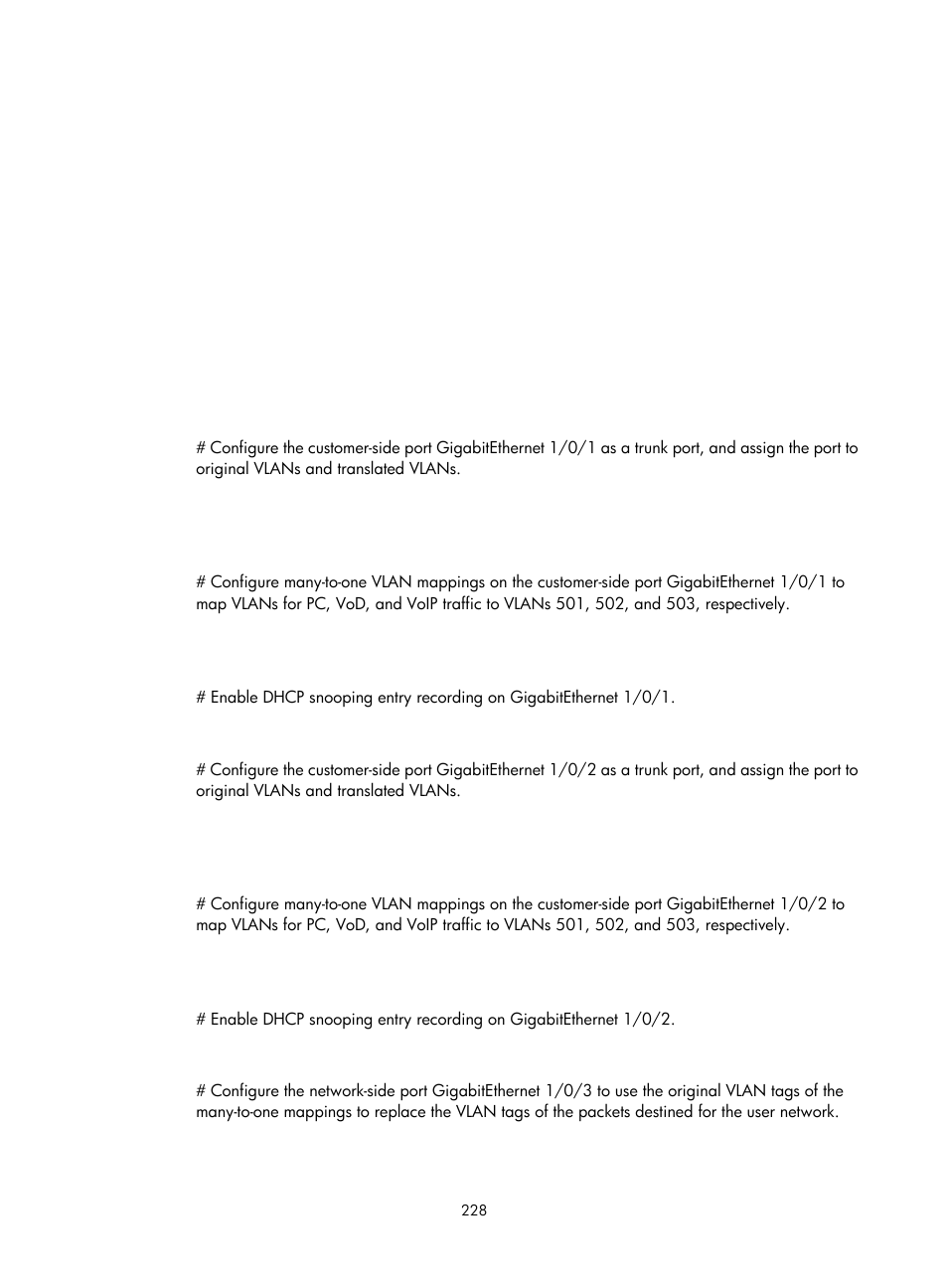 H3C Technologies H3C S5560 Series Switches User Manual | Page 262 / 321