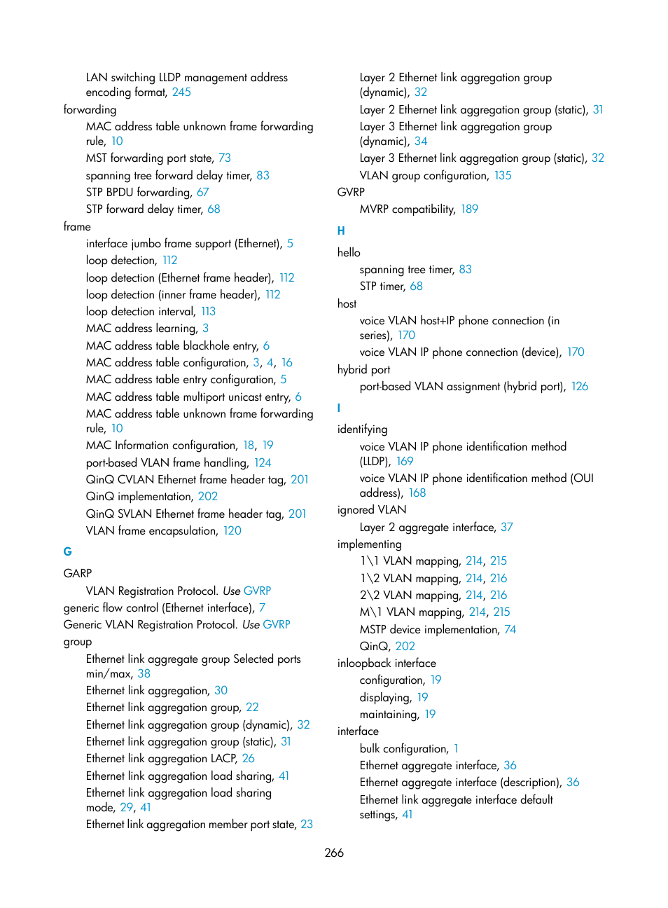 H3C Technologies H3C S5560 Series Switches User Manual | Page 300 / 321