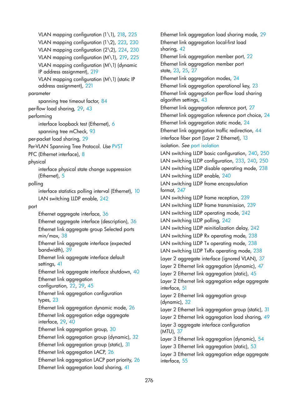 H3C Technologies H3C S5560 Series Switches User Manual | Page 310 / 321