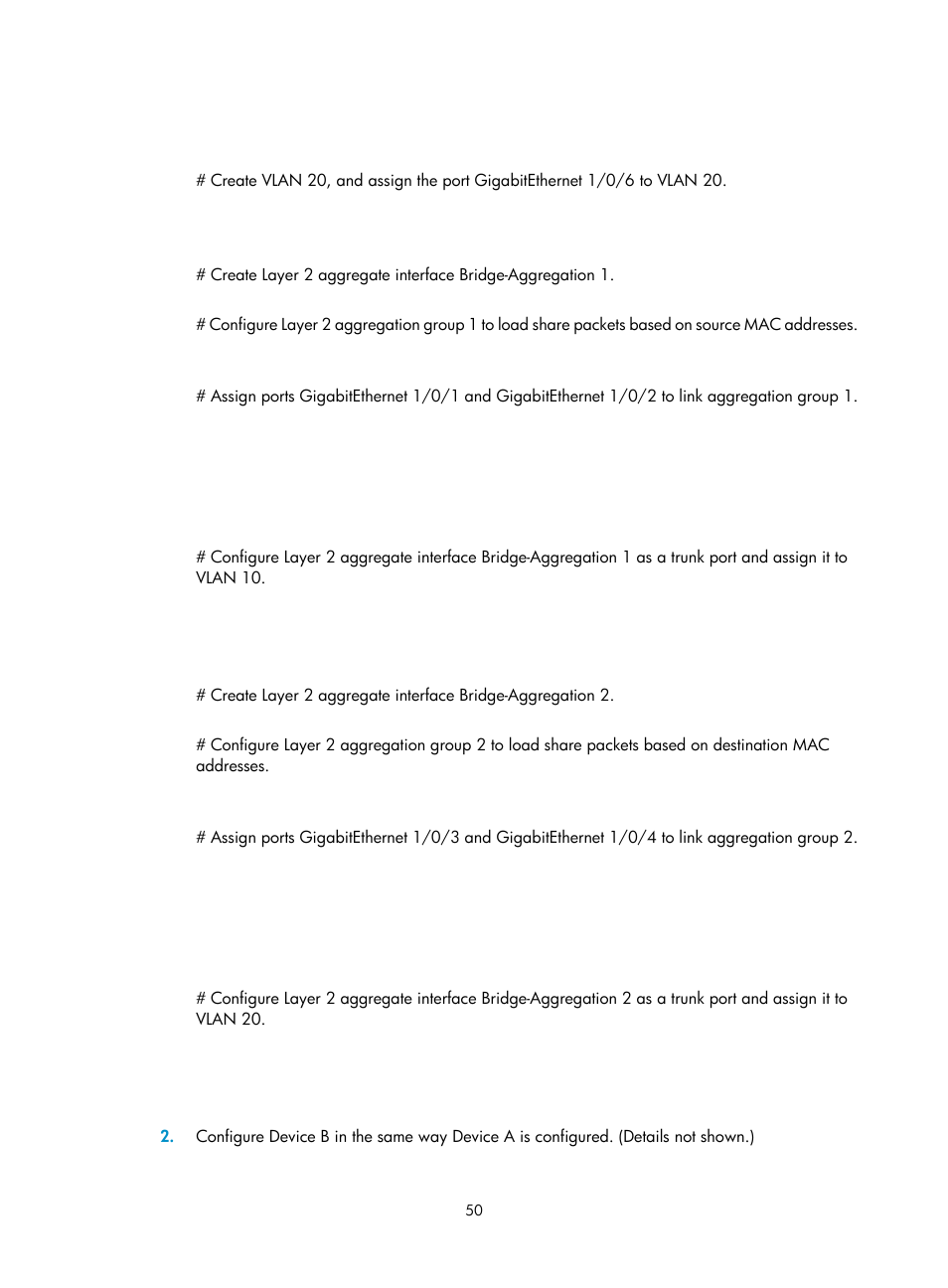 H3C Technologies H3C S5560 Series Switches User Manual | Page 84 / 321