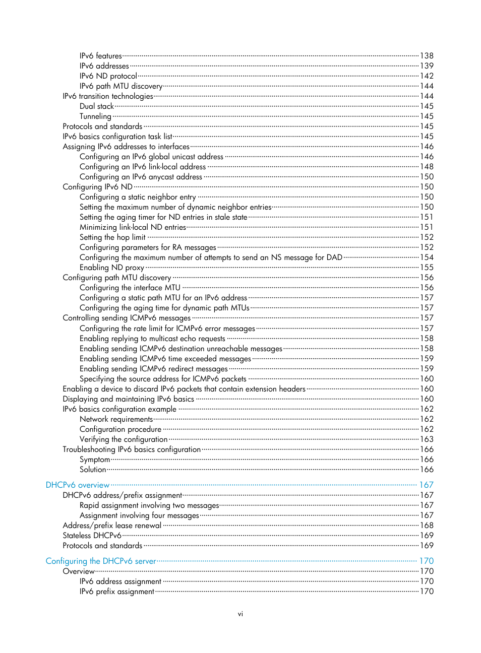 H3C Technologies H3C S5560 Series Switches User Manual | Page 12 / 291
