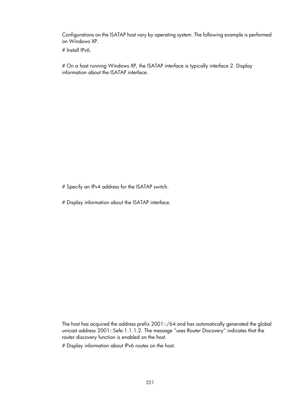 H3C Technologies H3C S5560 Series Switches User Manual | Page 236 / 291