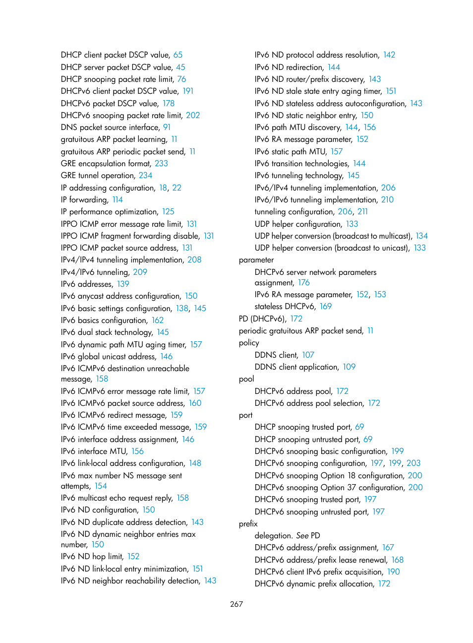 H3C Technologies H3C S5560 Series Switches User Manual | Page 282 / 291