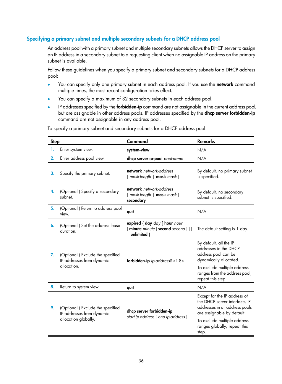 H3C Technologies H3C S5560 Series Switches User Manual | Page 51 / 291