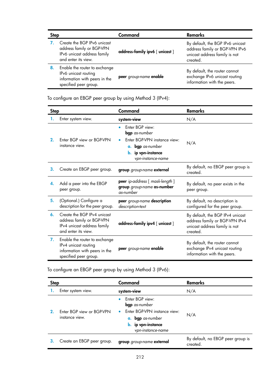 H3C Technologies H3C S5560 Series Switches User Manual | Page 228 / 510